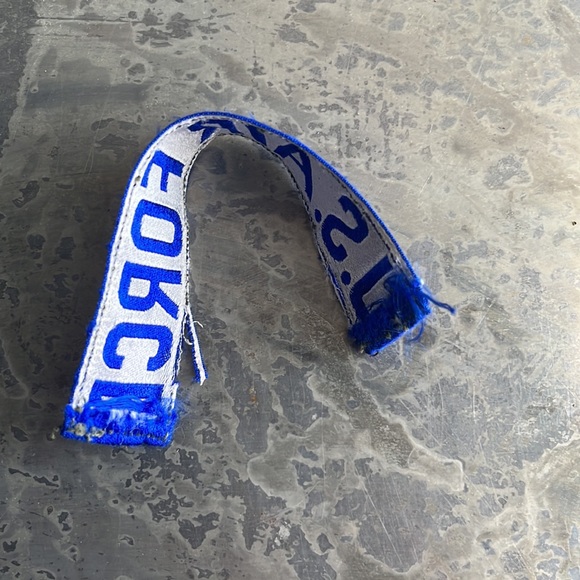 U.S. AIR FORCE blue tape patch, vintage - Picture 6 of 11